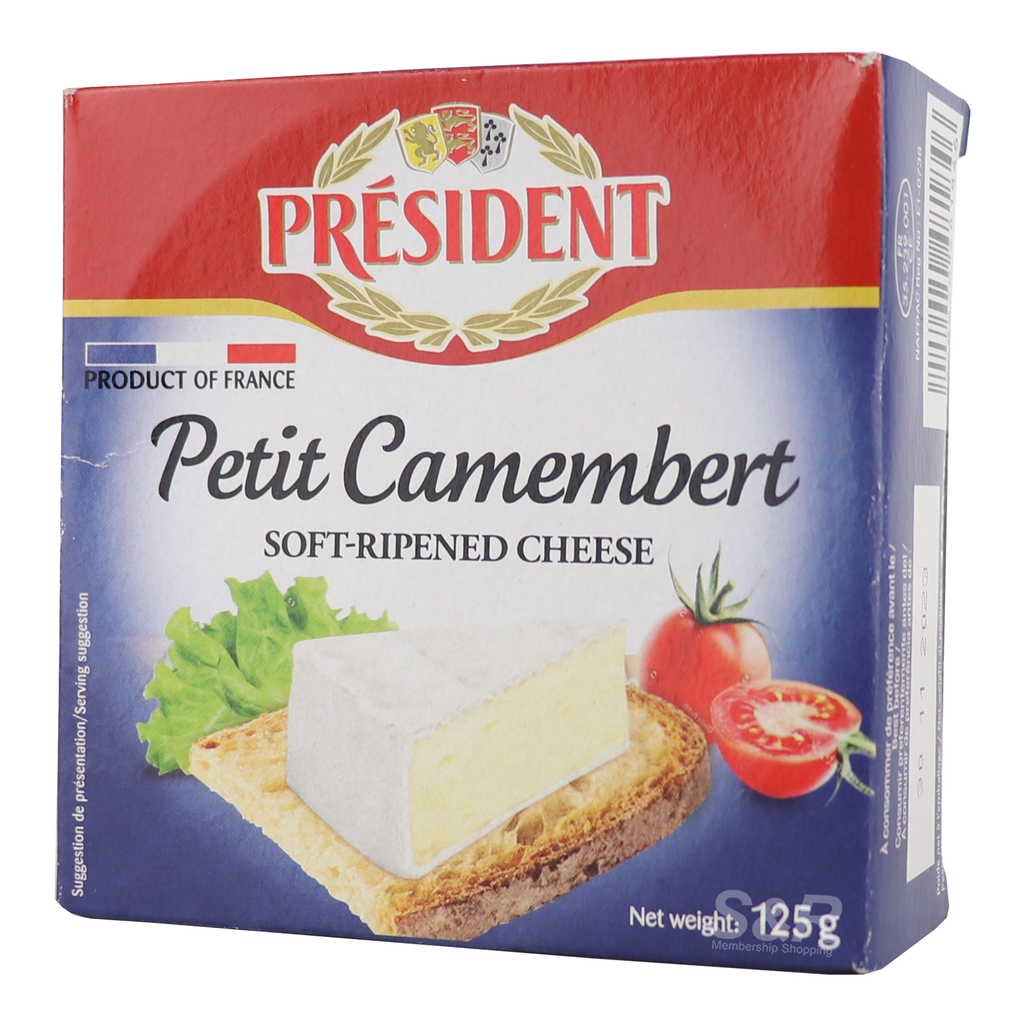 President Petit Camembert 125g